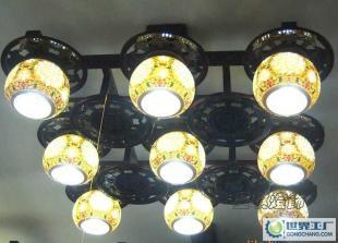 福臨門系列陶瓷燈飾 融匯中式美學與現代照明的典雅之作